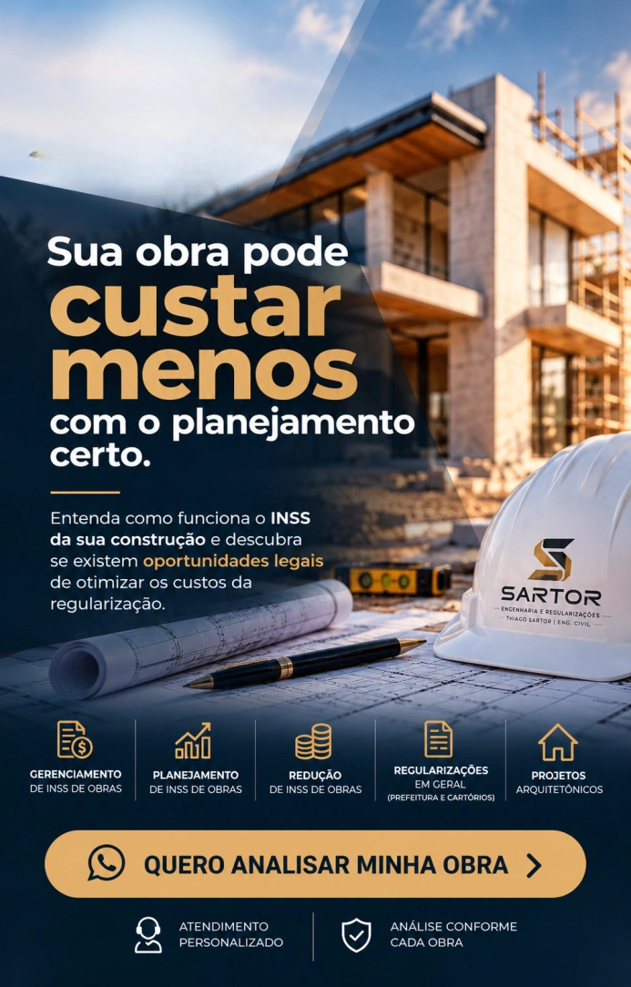 Sua obra pode custar menos com o planejamento certo. - 